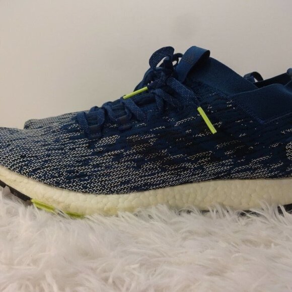 Adidas Pureboost RBL Mens Size 13 Navy Blue Gray Black...